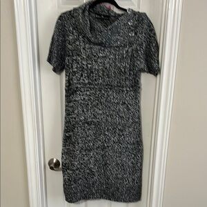 Gray Knit Dress